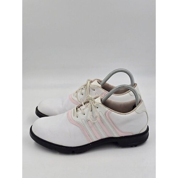 Adidas Z-Traxion Women Size 8 White/Pink Golf Cleats Golf Shoes - Picture 2 of 8
